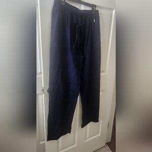 Vintage 90s Polo Ralph Lauren Sleepwear Pants Baggy Navy Size M